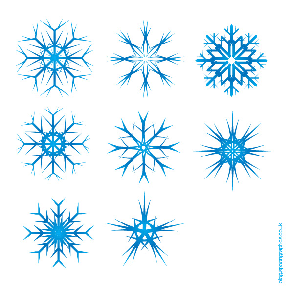 まるで アナ雪 の世界観 冬に使える 雪の結晶の無料イラスト10選